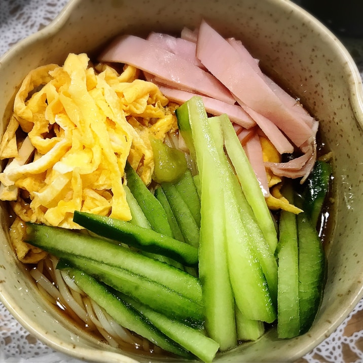 冷やし中華風そうめん♪